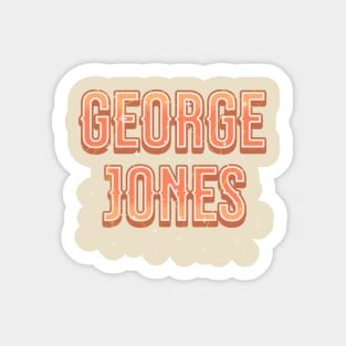 Jones text vintage Sticker